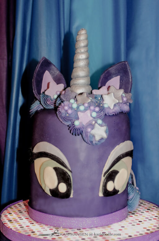 princess luna unicorn cake