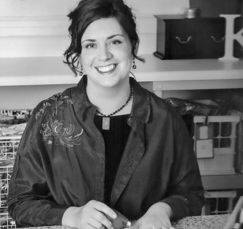 Kari Hansen in her studio